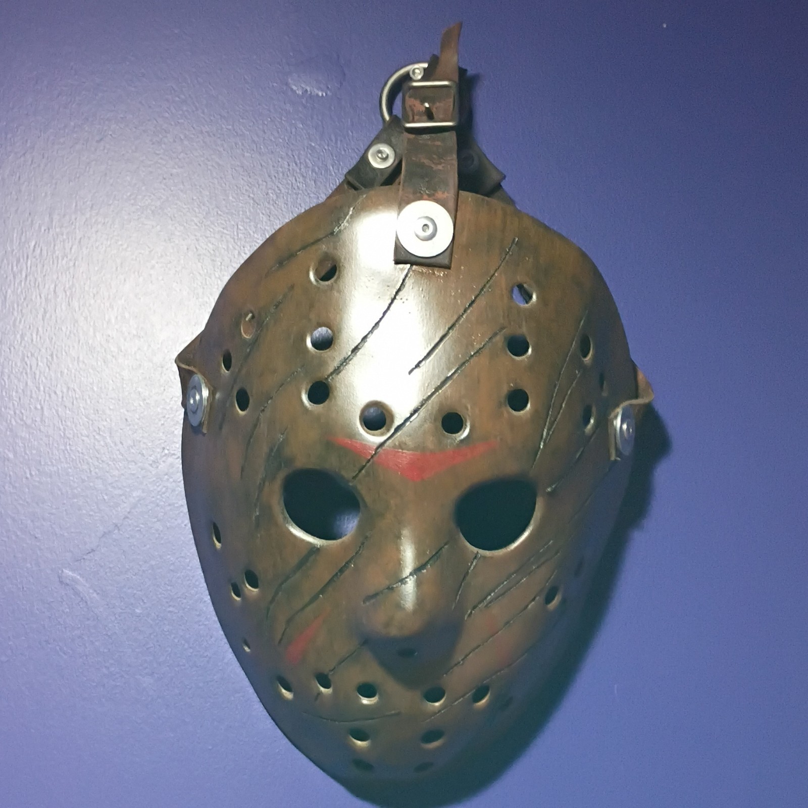 Jason Voorhees Mask Signed ( ken kirzinger ) Freddy VS Jason