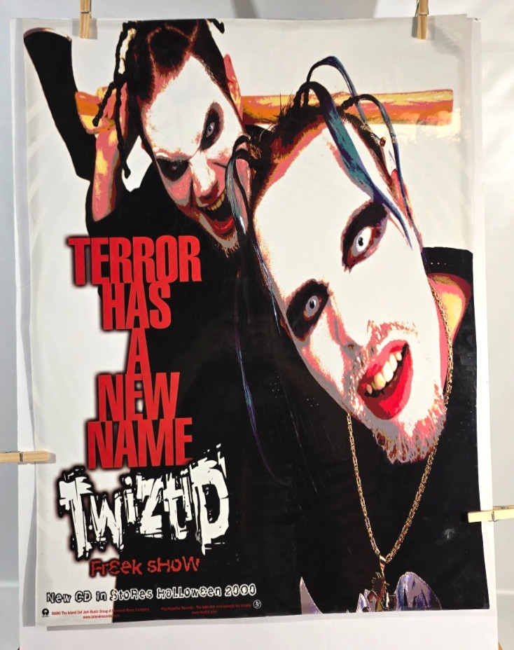 TWIZTID “FREEK SHOW” ICP “BIZZAR BIZAAR” 18 X 24 DOUBLE SIDED LAMINATED POSTER