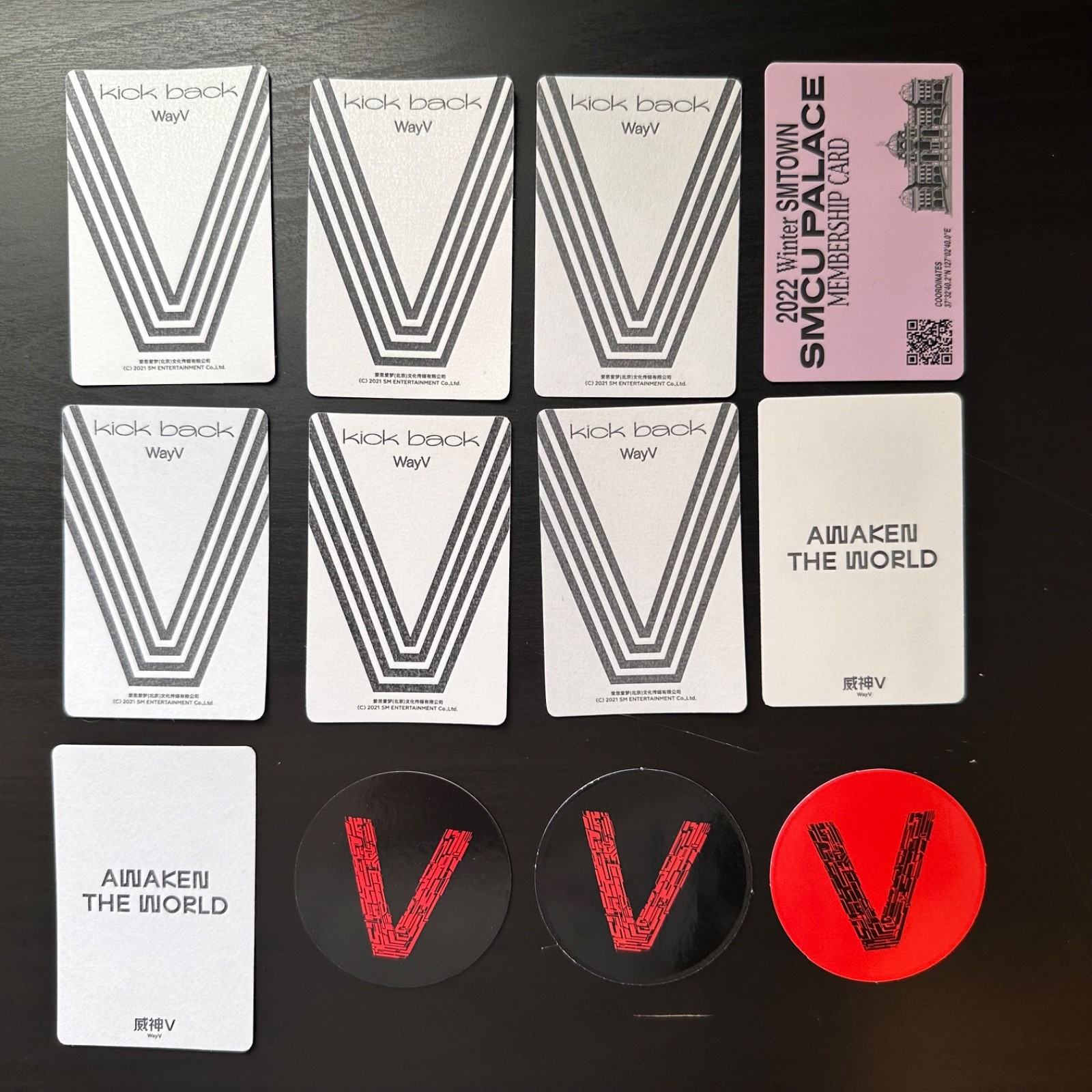 WAYV NCT Official Japanese & Korean Official Photocard & POB & miscellaneous