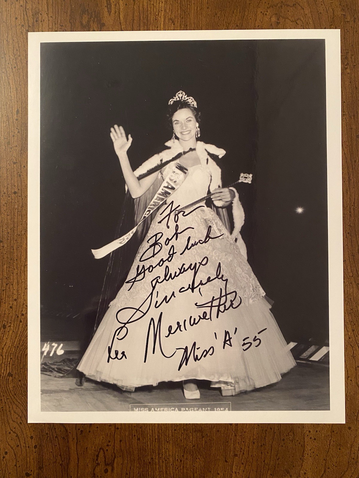 Lee Meriwether Signed Autographed Photo With COA Miss America 1955 Batman 66