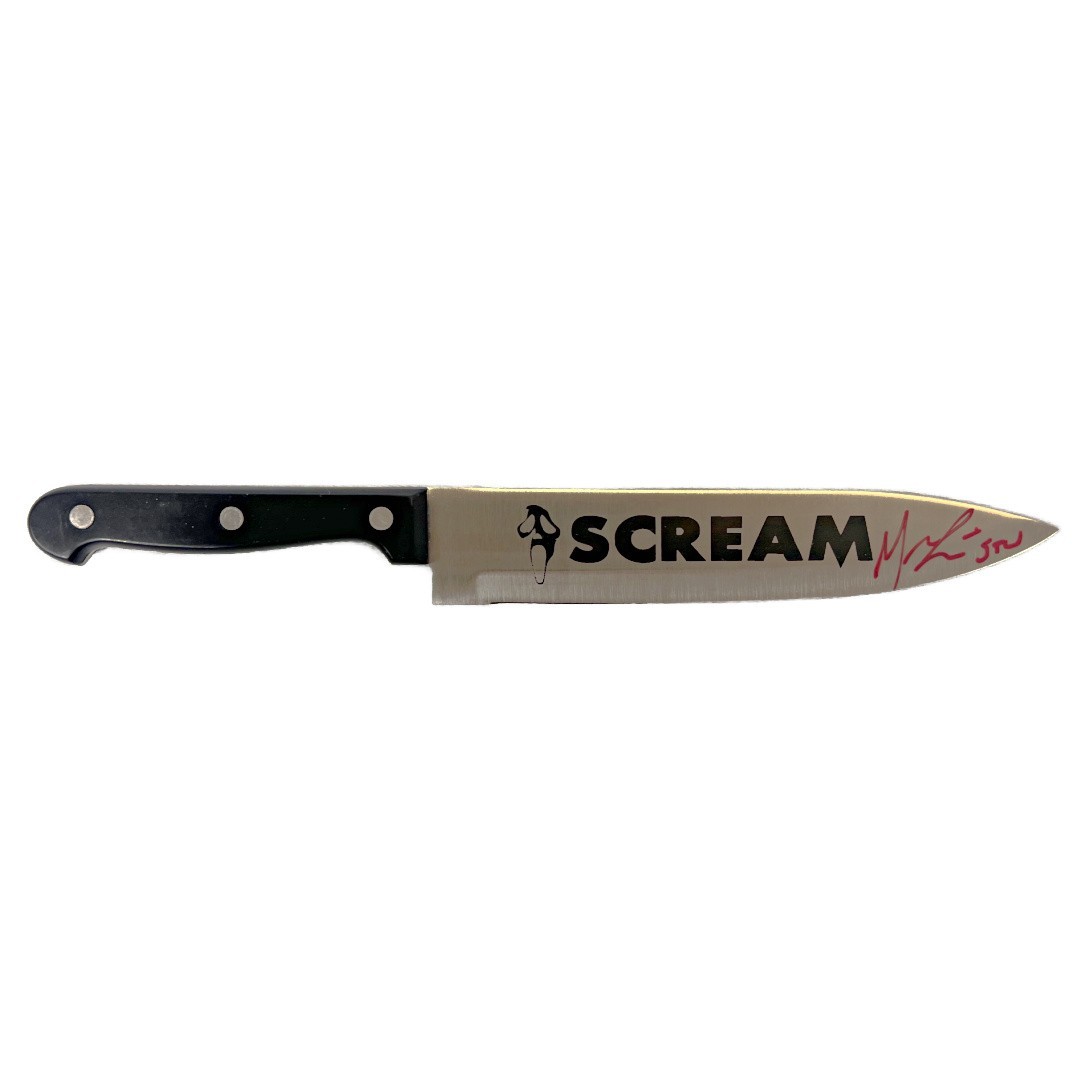 Matthew Lillard autographed signed inscribed knife Scream Ghostface JSA