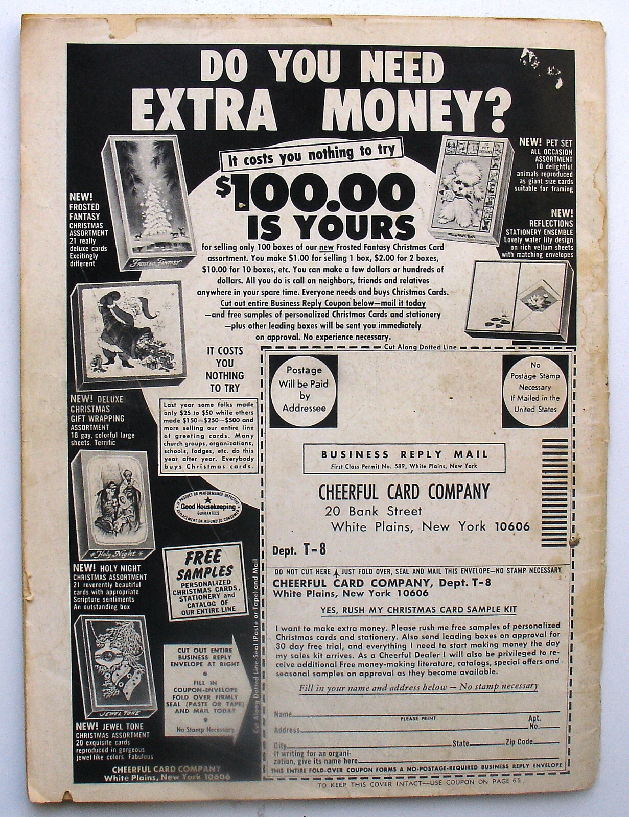 Teen World – August, 1968 – Vintage Pop-Culture Magazine – VG+ Condition