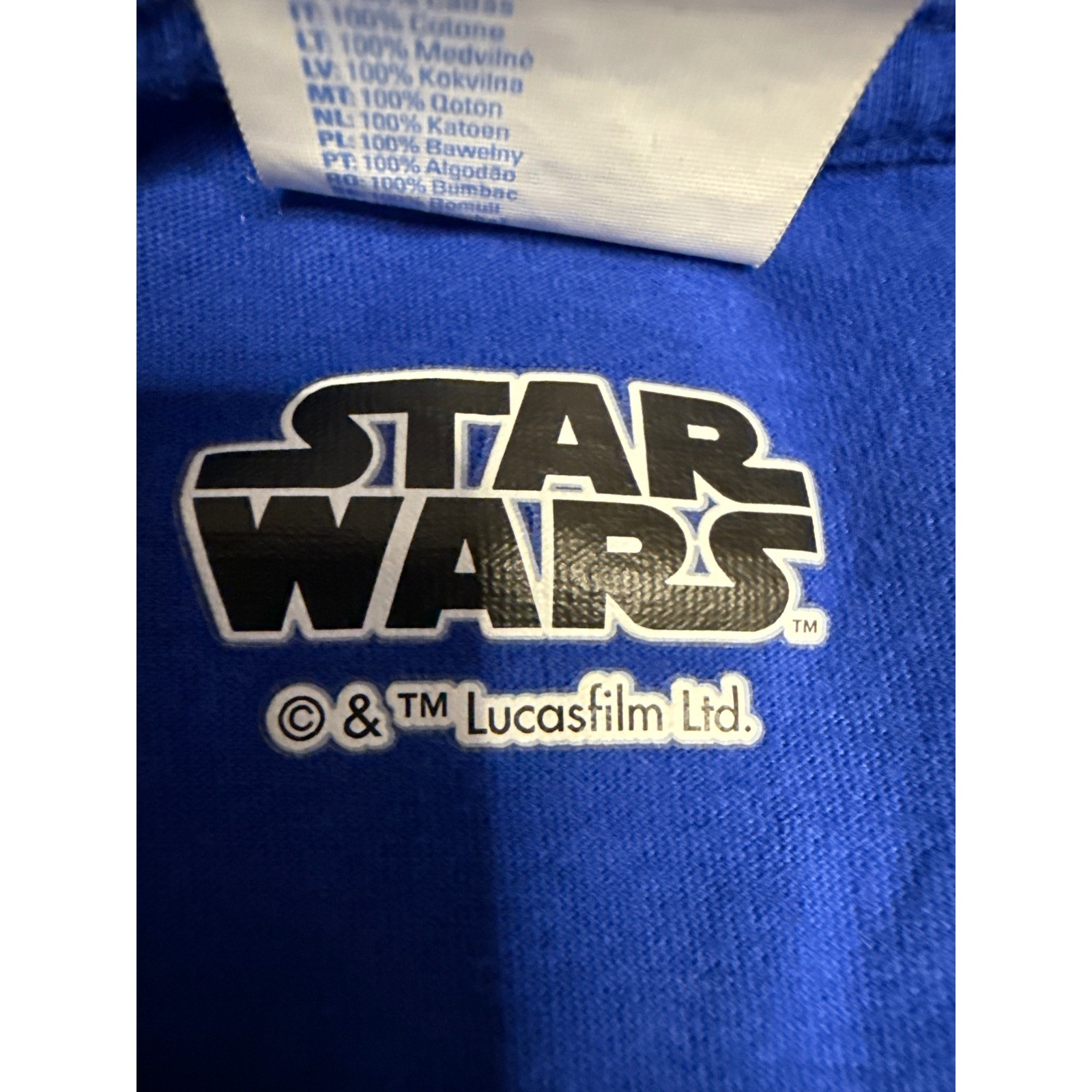 Port & Company Mens Star Wars May The 4th Be With You Graphic T Shirt XL