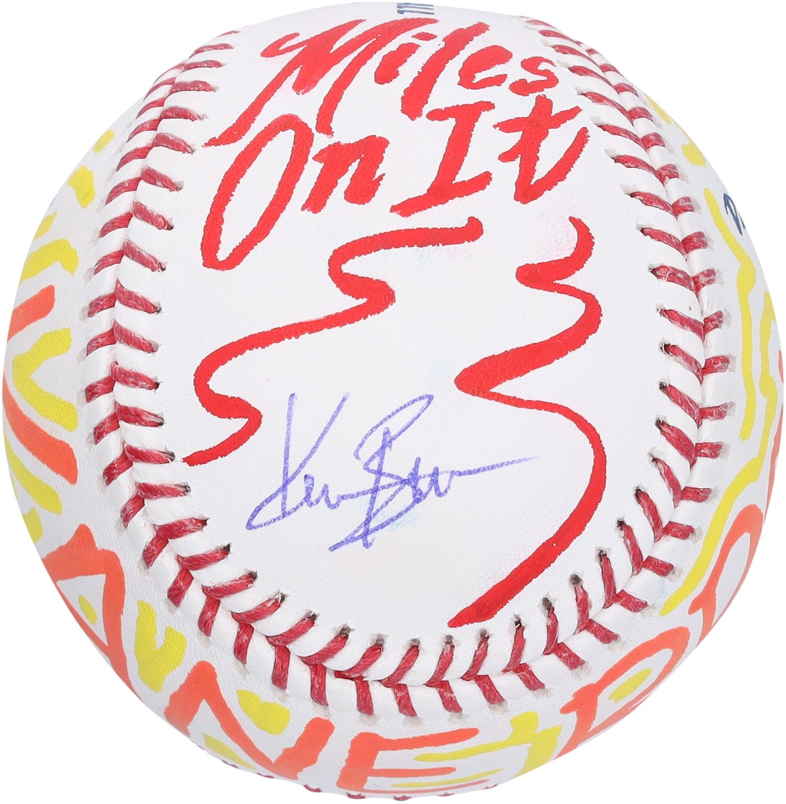 Kane Brown Autographed Baseball Art by JK5 Fanatics Authentic Certified
