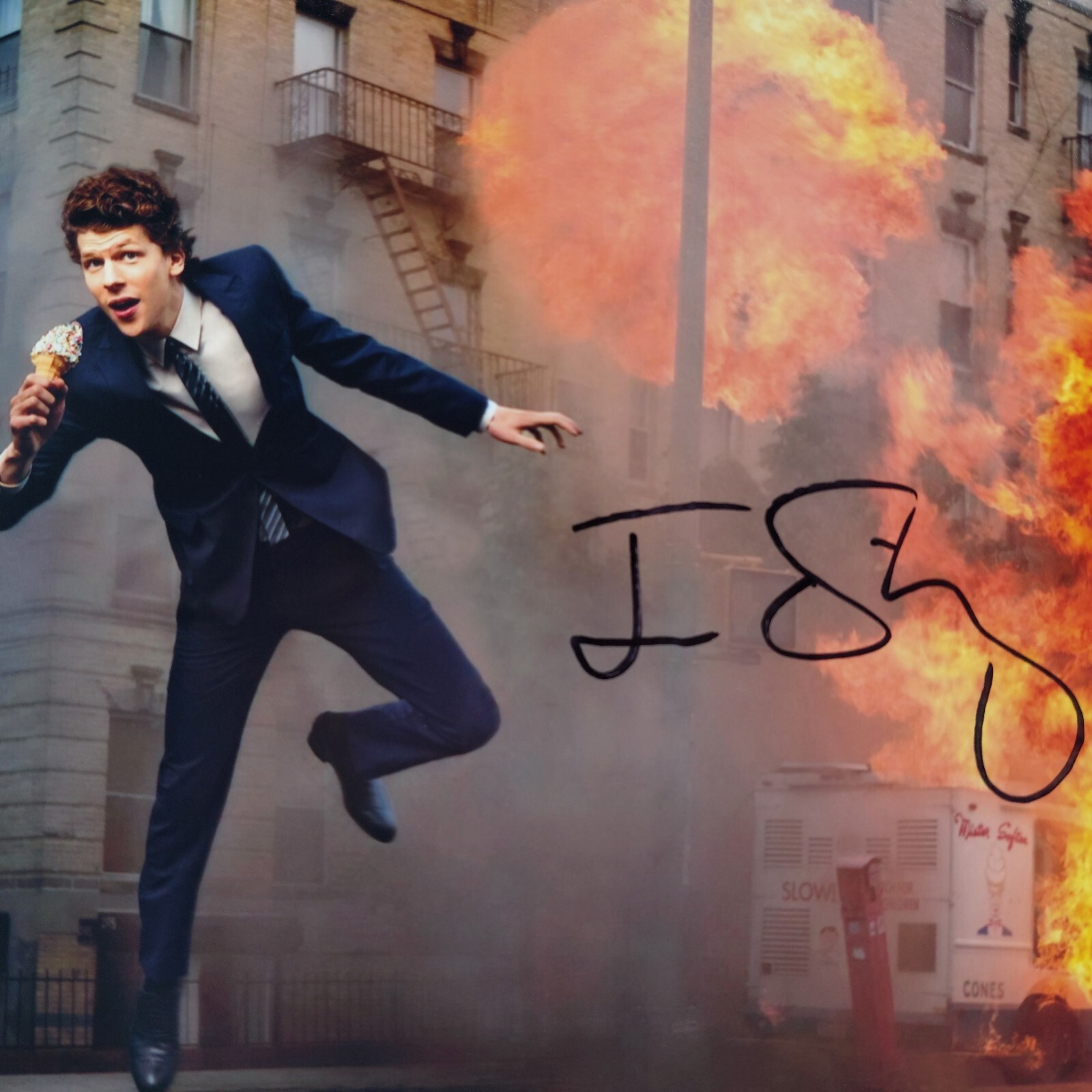 Jesse Eisenberg Signed Autographed 8×10 Photo The Social Network Lex Luthor