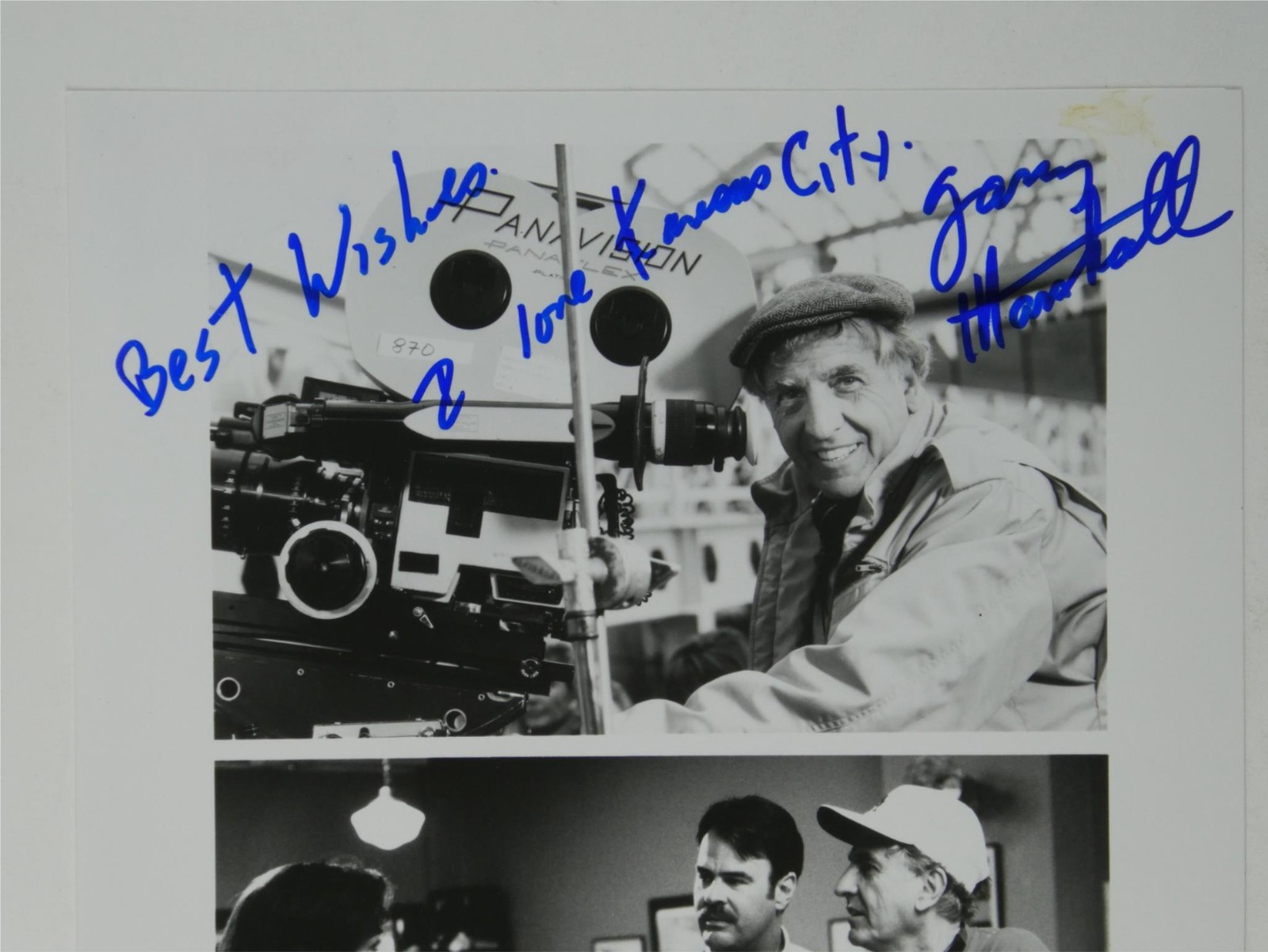 Garry Marshall Signed B&W 8×10 Promo Photo Exit To Eden Autographed