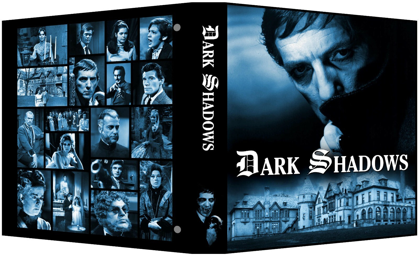 DARK SHADOWS Custom 3-Ring Binder Photo Album JONATHAN FRID/HALL/ISLES/BARRETT