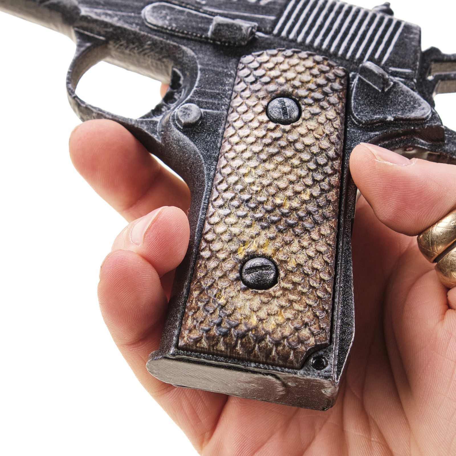 3d printed A Light Shining in Darkness Fallout New Vegas Gun Replica Cosplay