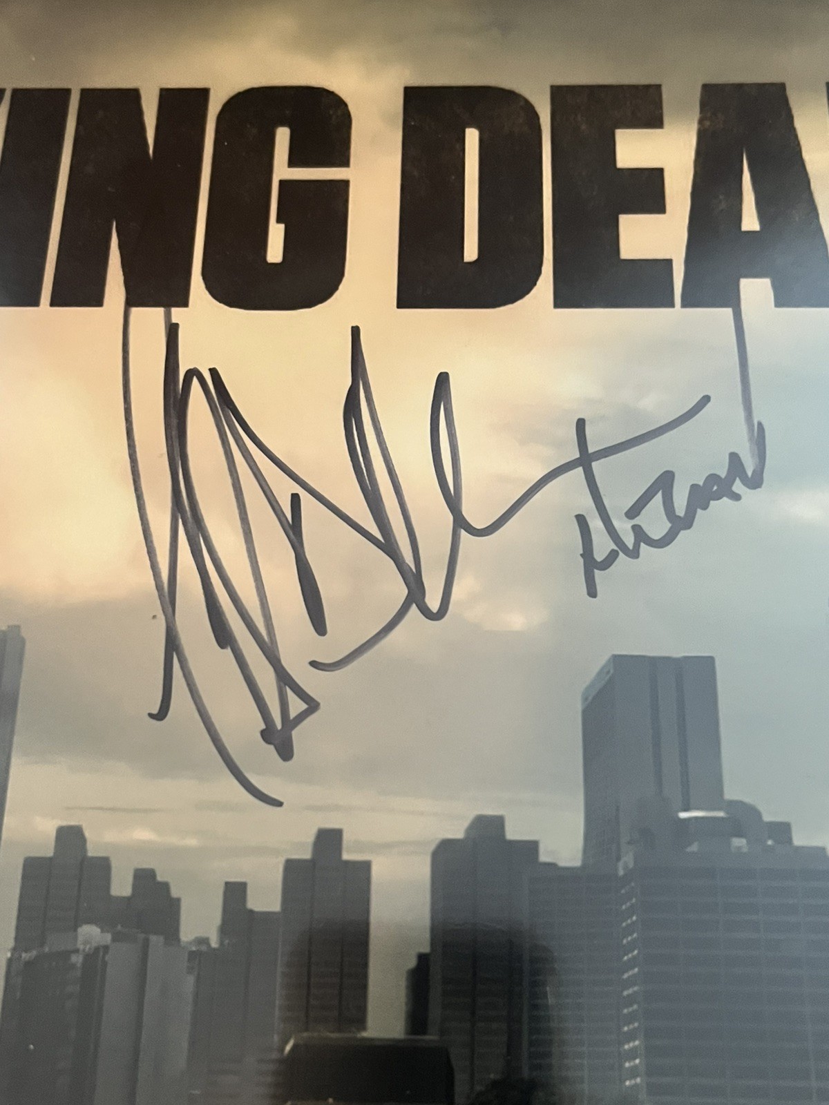 The Walking Dead Cast Autograph Signed Photo BAS certified (Reeds, Morgan, +2