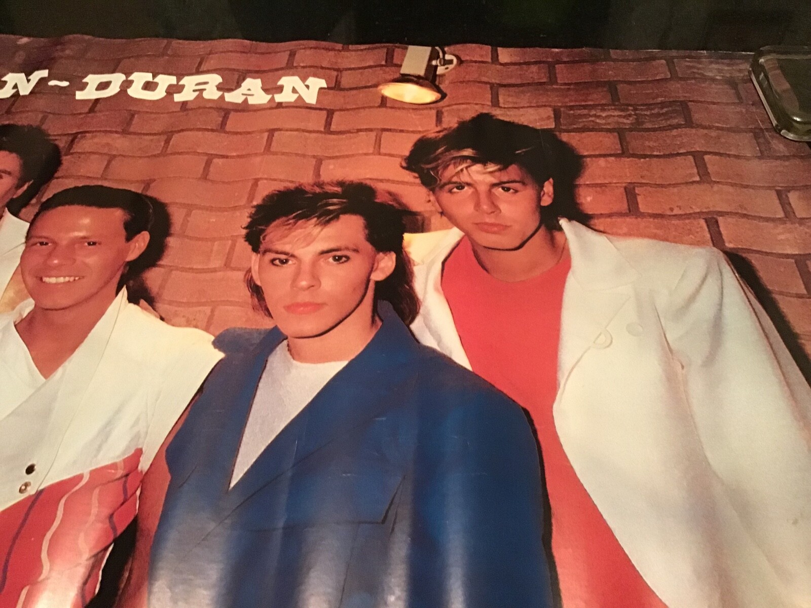 Original Poster: early DURAN DURAN — aprox 22 1/2 x 34″ — from Australia