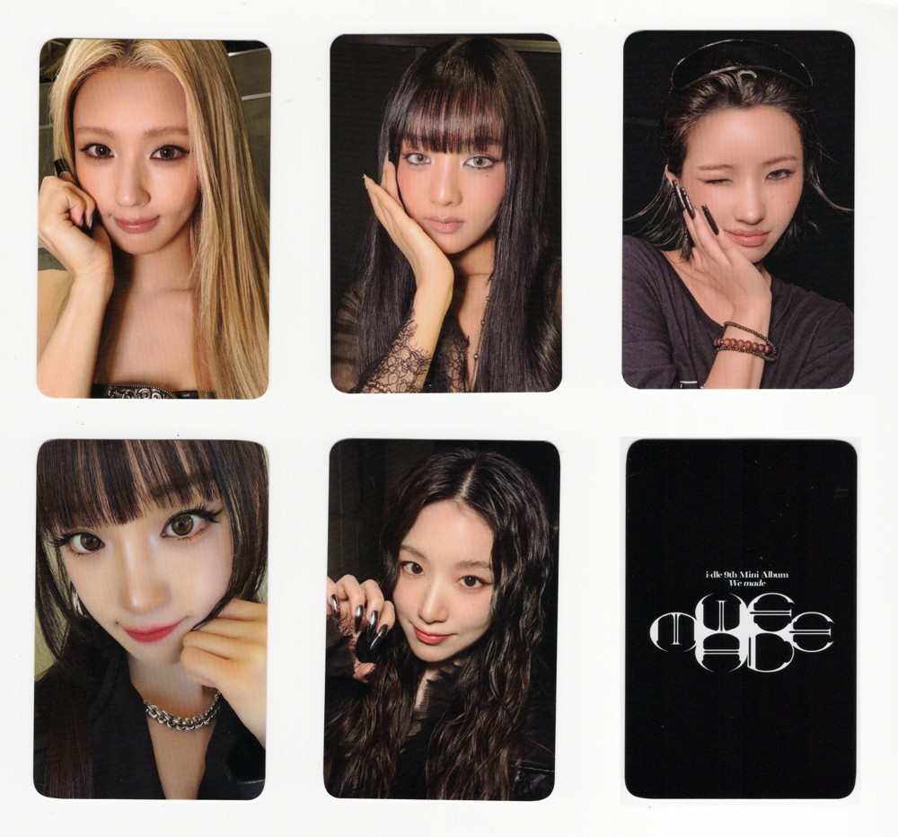 I-DLE – 9th Mini WE MADE [KTOWN4U] PREORDER BENEFIT EXCLUSIVE PHOTOCARD