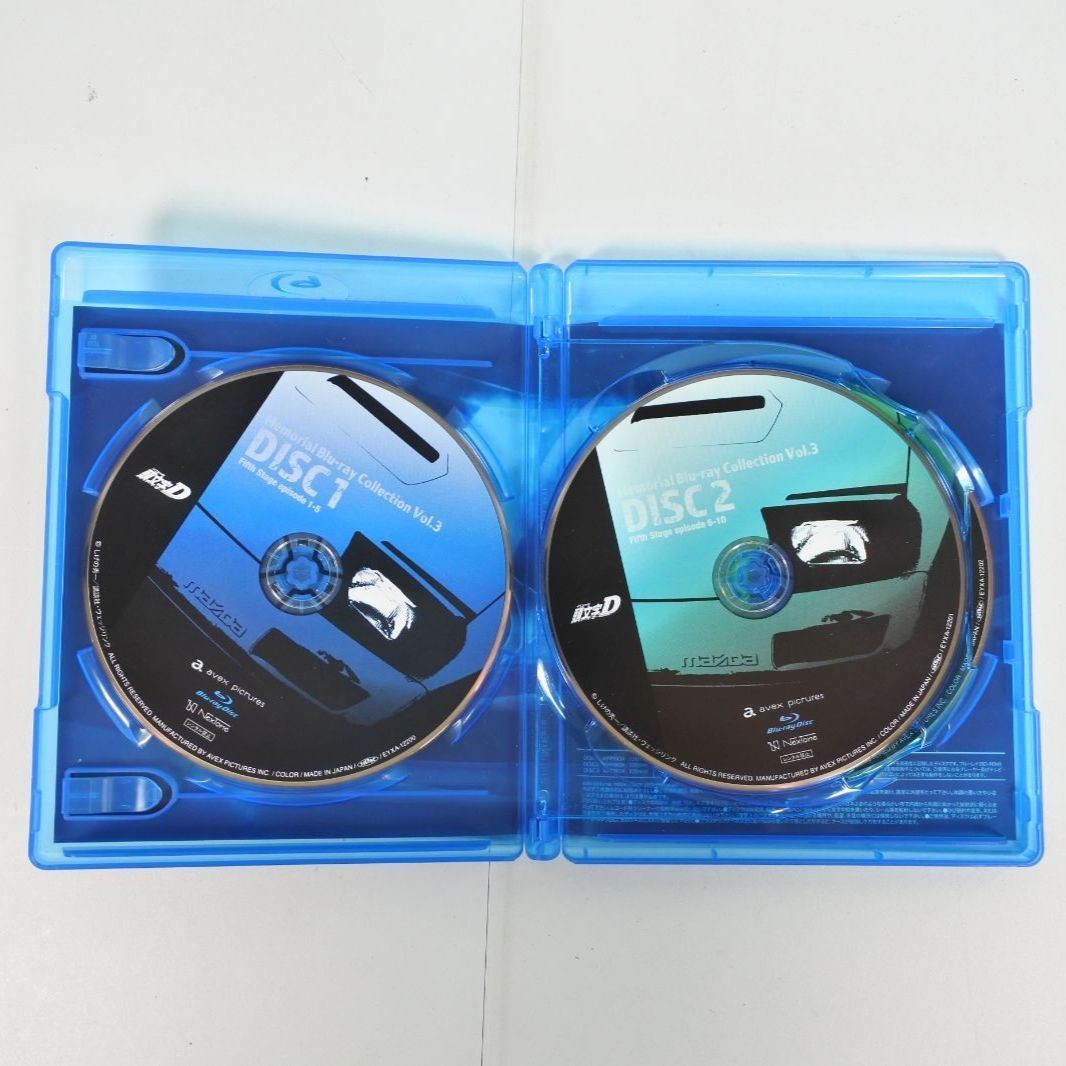 Initial D Memorial Blu-ray Collection Vol.1-3 full Complete Box Set