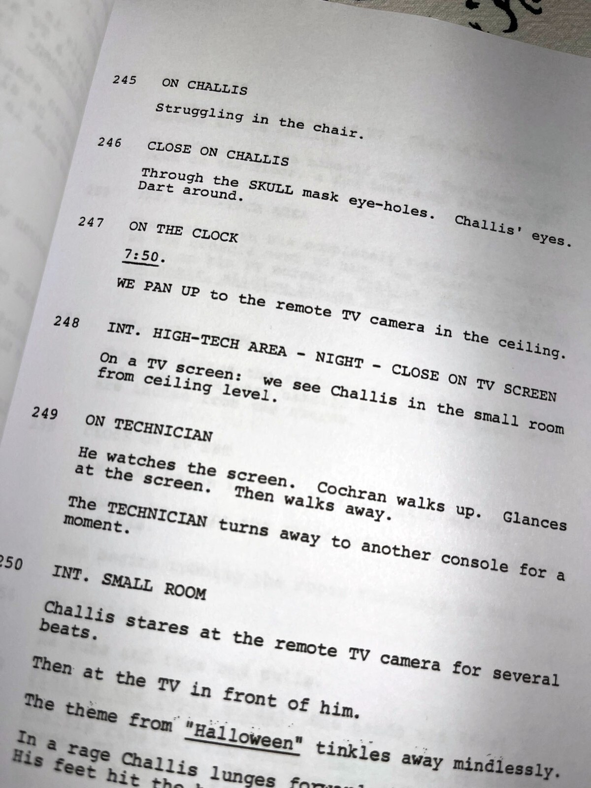 Halloween 1-8 Script Bundle Signed- Autograph Reprints- 8 Scripts- Michael Myers