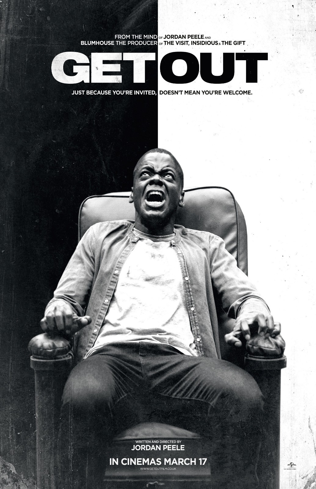 Get Out movie poster (b) (2017) – 11″ x 17″ inches – Horror