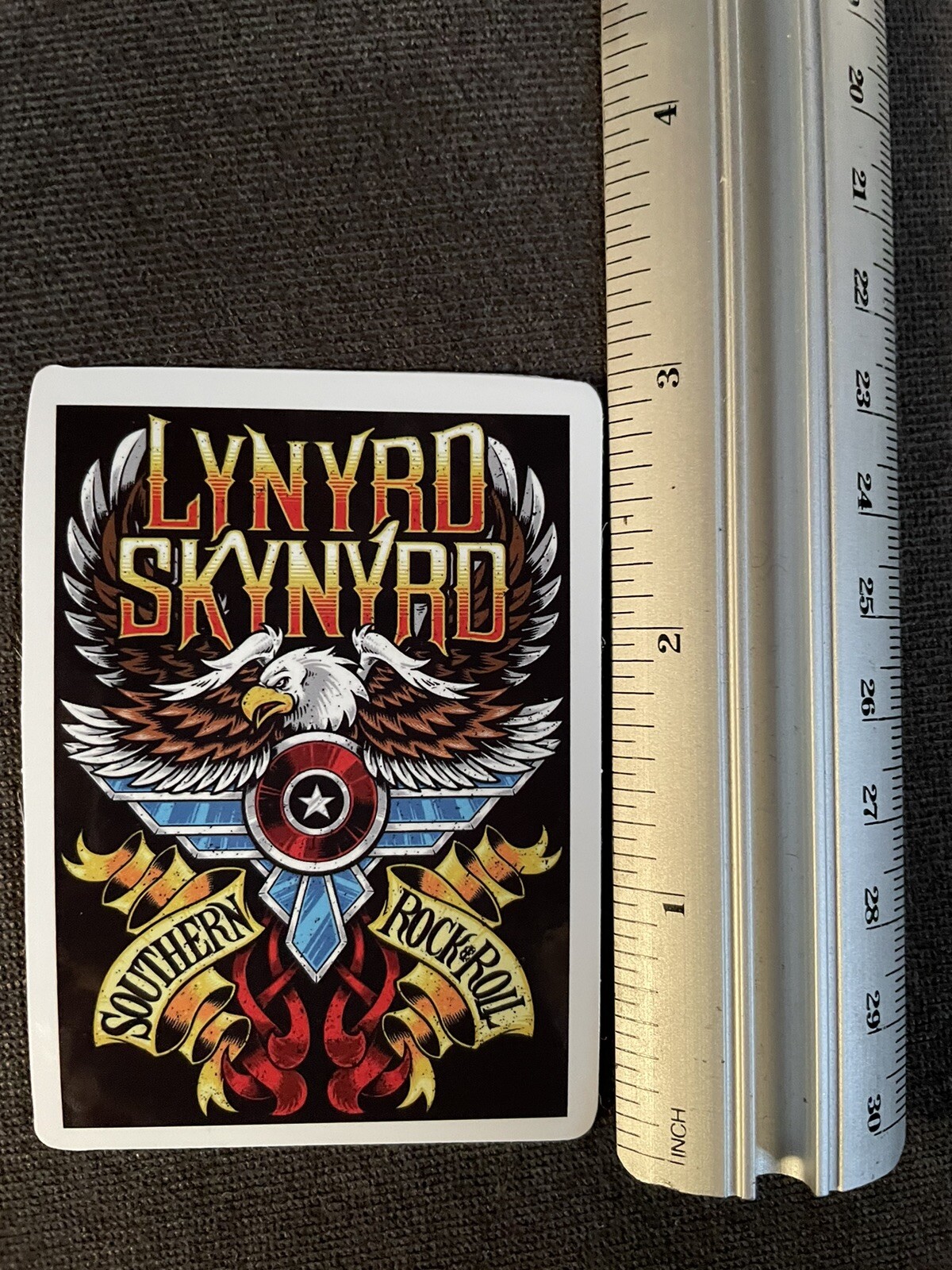 Lynyrd Skynyrd Sticker Iconic 70s Classic Southern Rock Band for Laptops New!