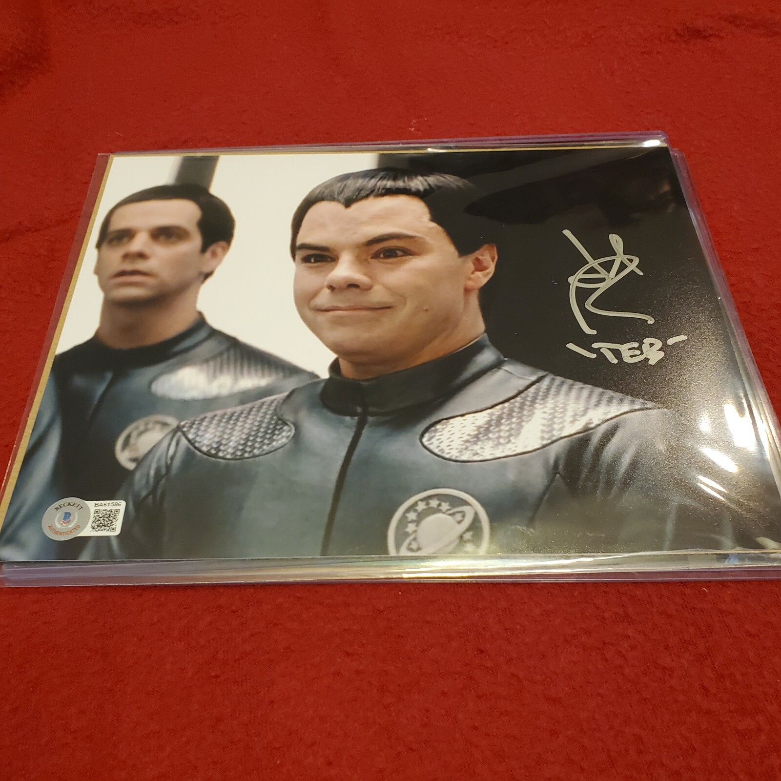 Jed Rees Galaxy Quest – Teb – Autographed 8X10 Beckett COA Signed Auto Inscribed