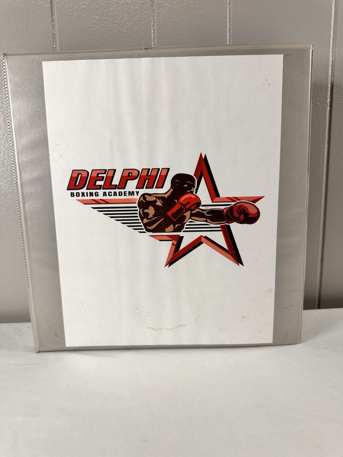 Creed III Delphi Boxing Academy Maintenance Binders Screen Used Movie Prop