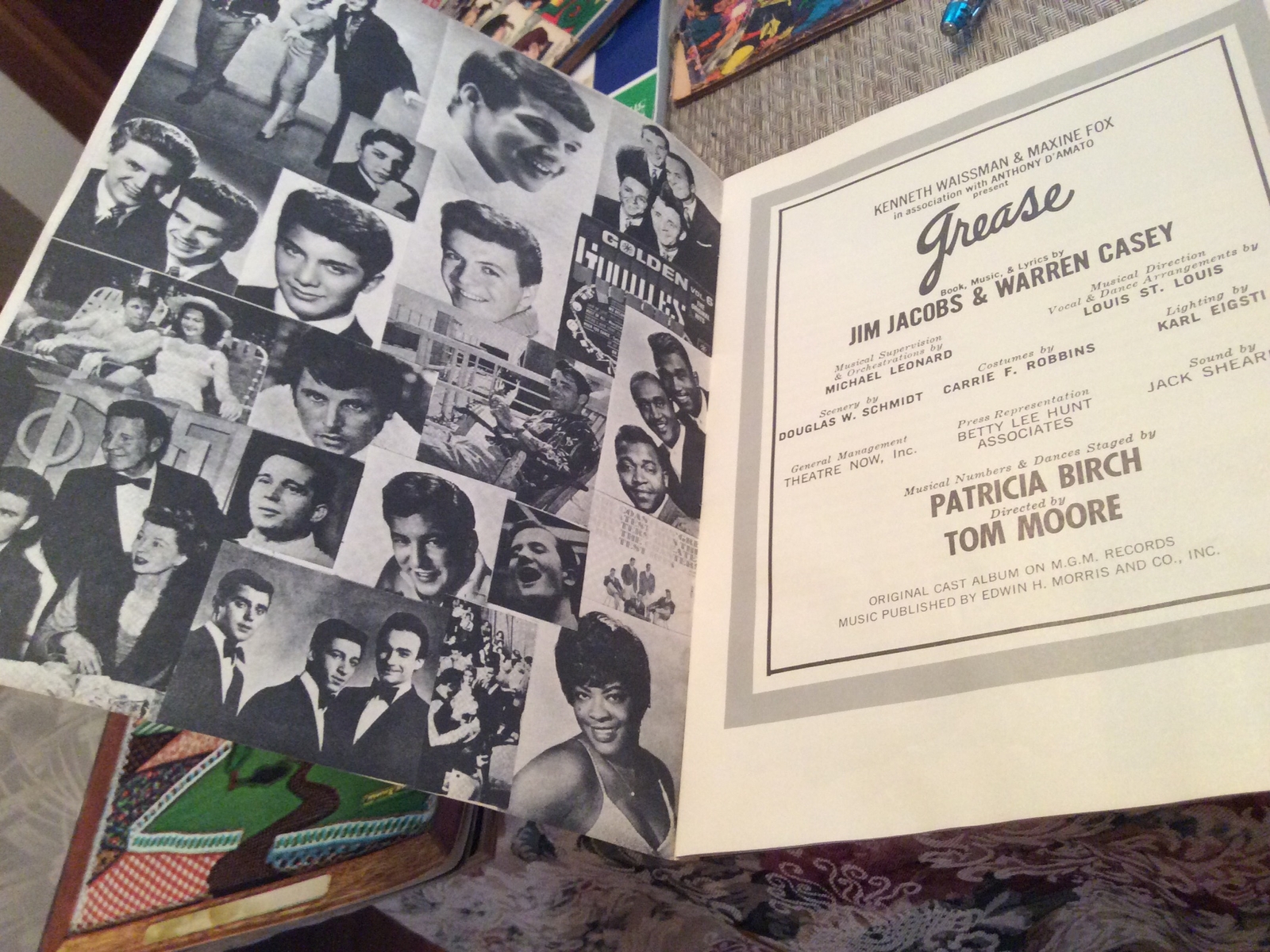 Broadway Play Grease Program