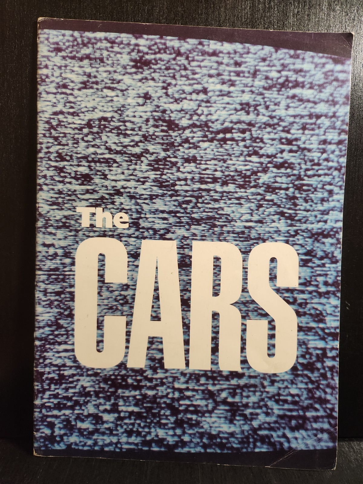 THE CARS HEARTBEAT CITY VINTAGE 1984 CONCERT TOUR PROGRAM TOUR BOOK W/FORUM MENU
