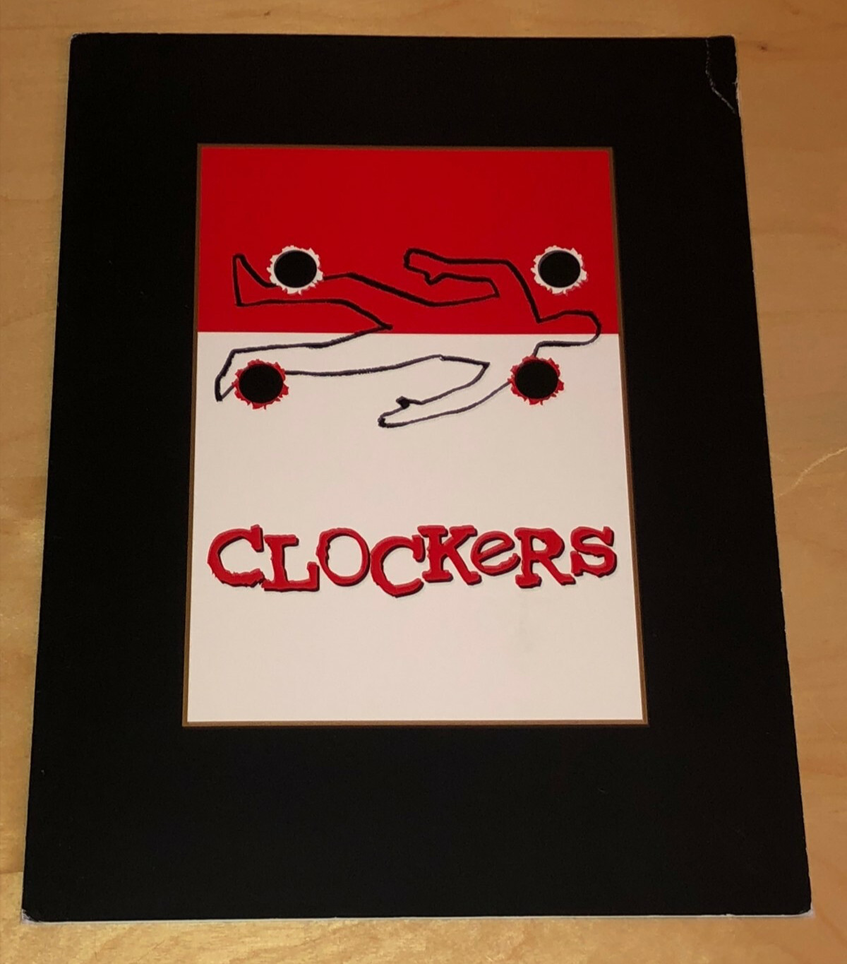 Clockers Movie Program 1995 Spike Lee Harvey Keitel Mekhi Phifer Film Premiere