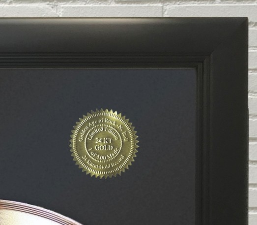 B.B. King and Eric Clapton Gold or Platinum Framed Record Display