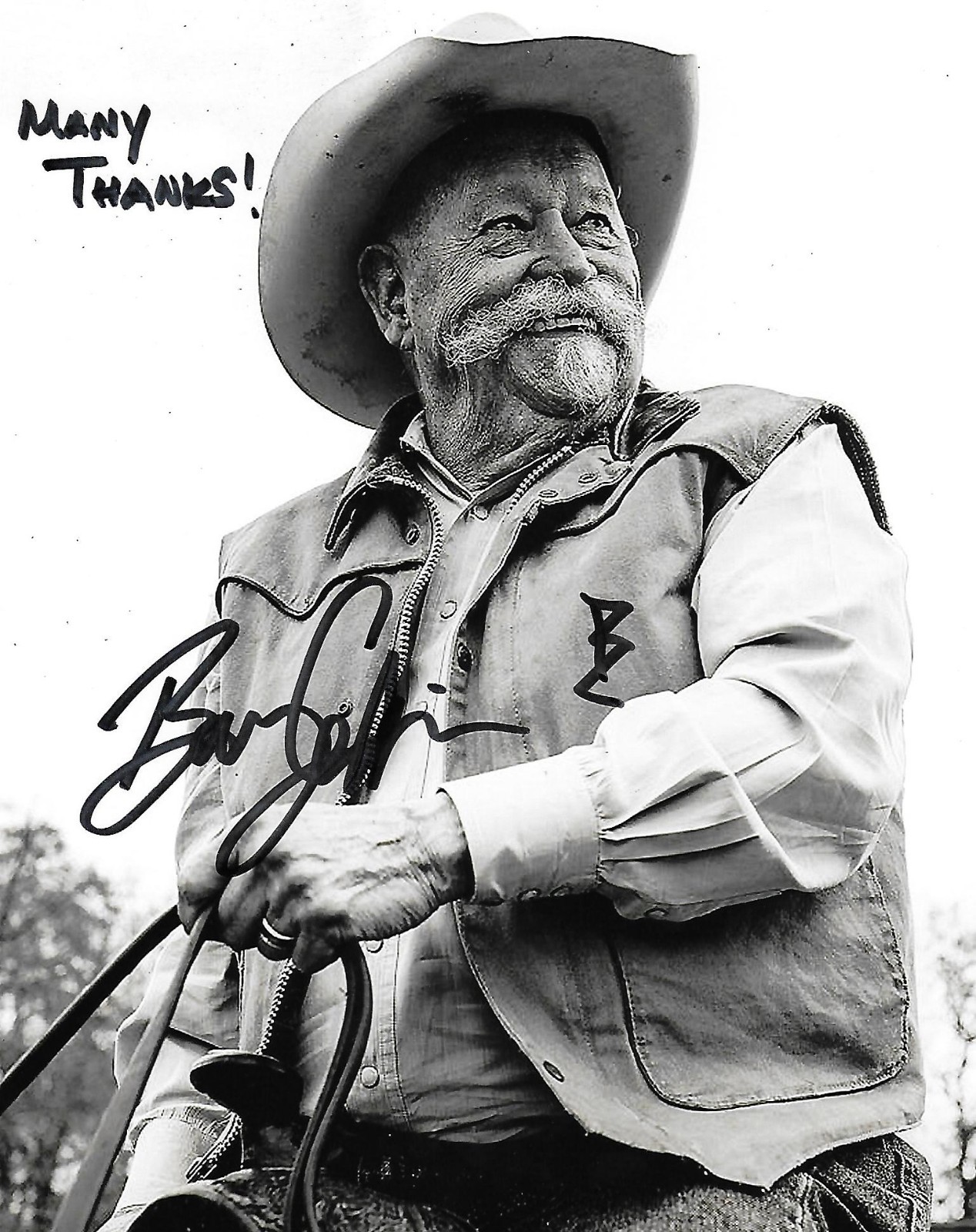 Barry Corbin autographed 8×10 photo Urban Cowboy WarGames Legend Actor COA LOOK!