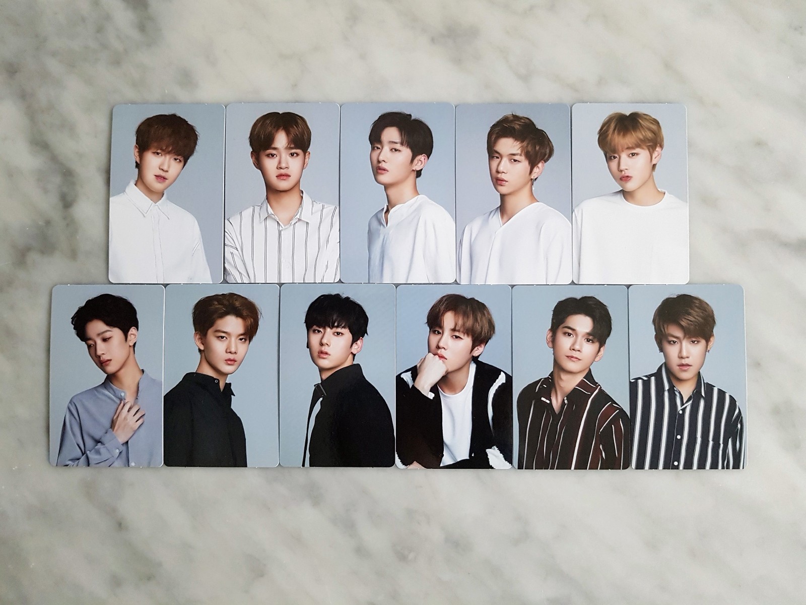 Wanna One Fan Sign Event Lotteria Promotion Official Photocard