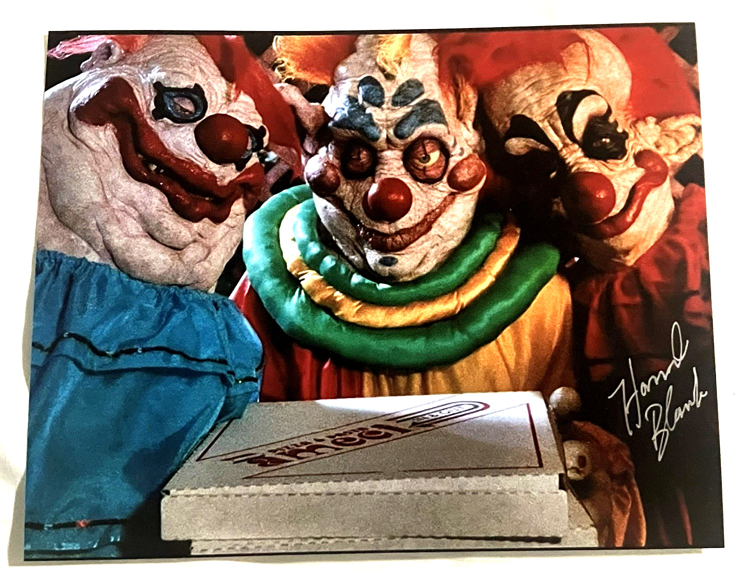 Harrod Blank Signed 8×10 Photo Autograph, Killer Klowns from Outer Space, Rudy