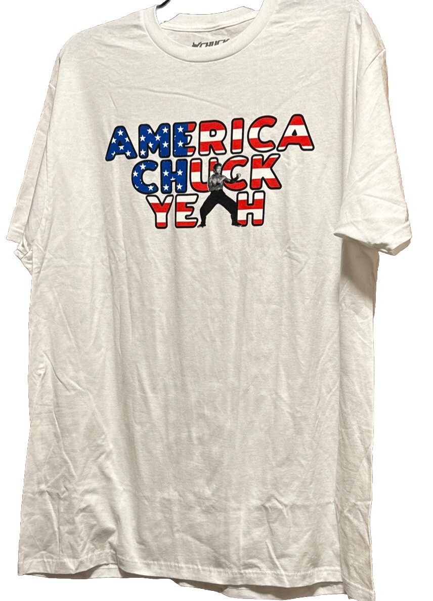 Chuck Norris T Shirt Small Adult Short Sleeve 100% Cotton New