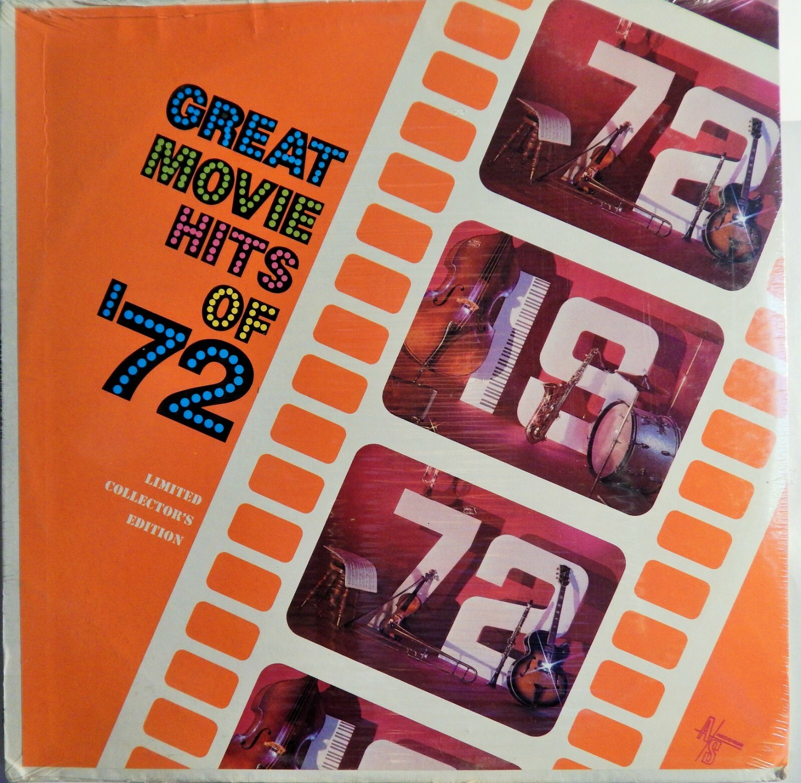 GREAT MOVIE HITS OF ’72 MINT SOUNDTRACK LP SHAFT, GODFATHER, SUMMER OF ’42