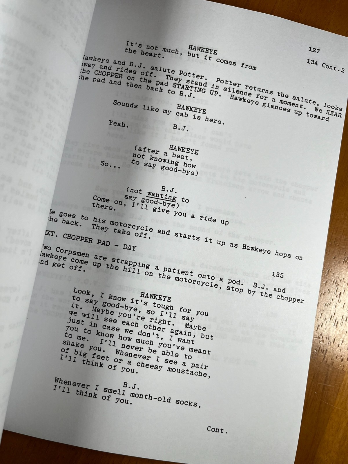 MASH Pilot & Series Finale Scripts Signed- Autograph Reprints- MASH TV Show
