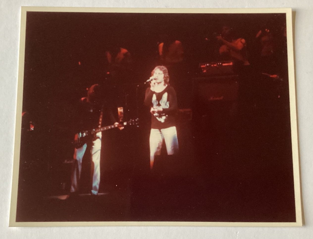 8 x 10 Color PAUL McCARTNEY & WINGS OVER AMERICA TOUR CONCERT PHOTO 5/31/1976