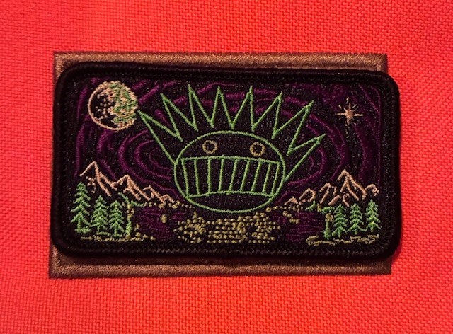 WEEN Boognish Hook & Loop Patch (voidpine)