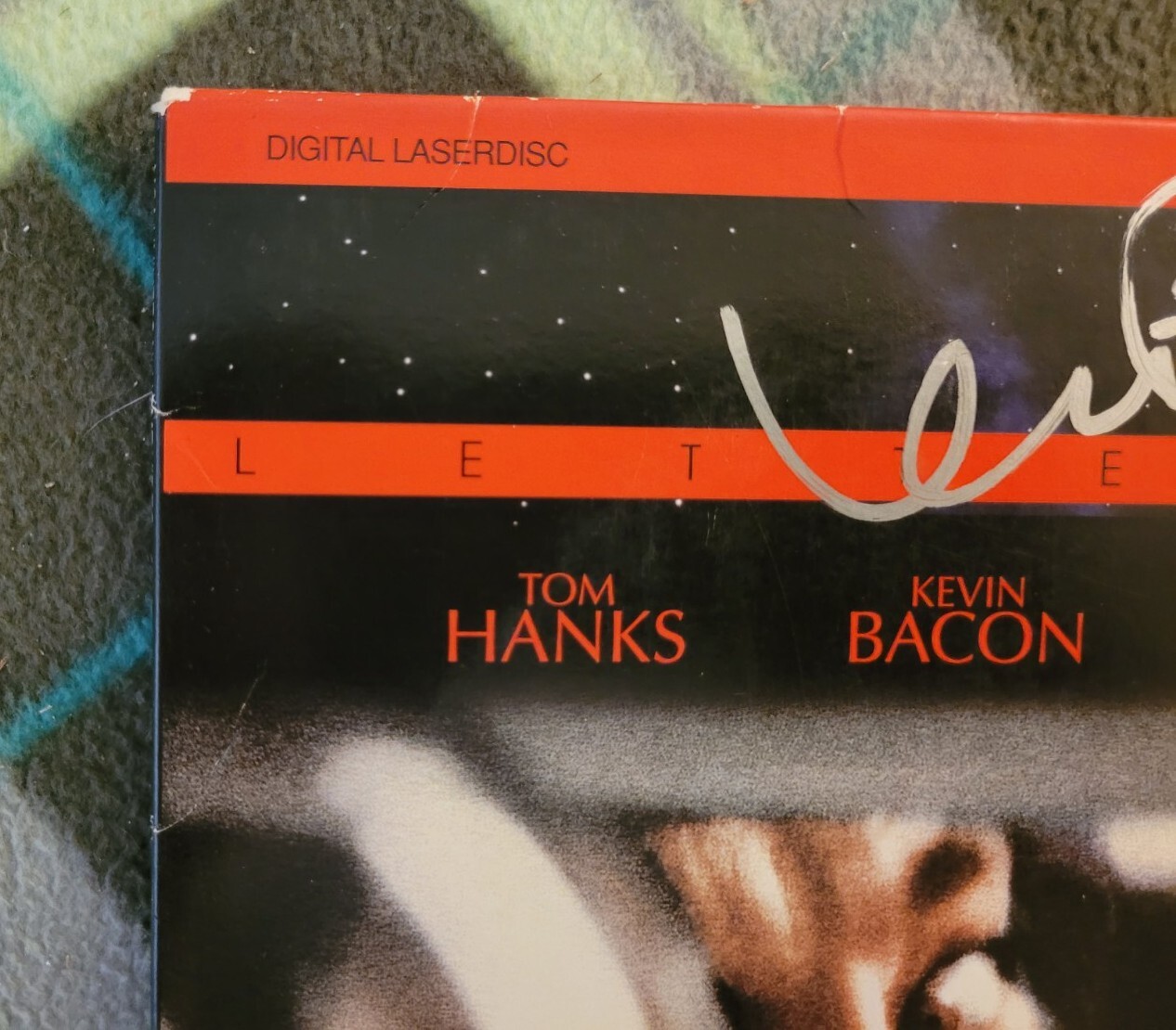 Kevin Bacon signed autographed Apollo 13 Laser Disc Beckett BAS COA #BJ45161