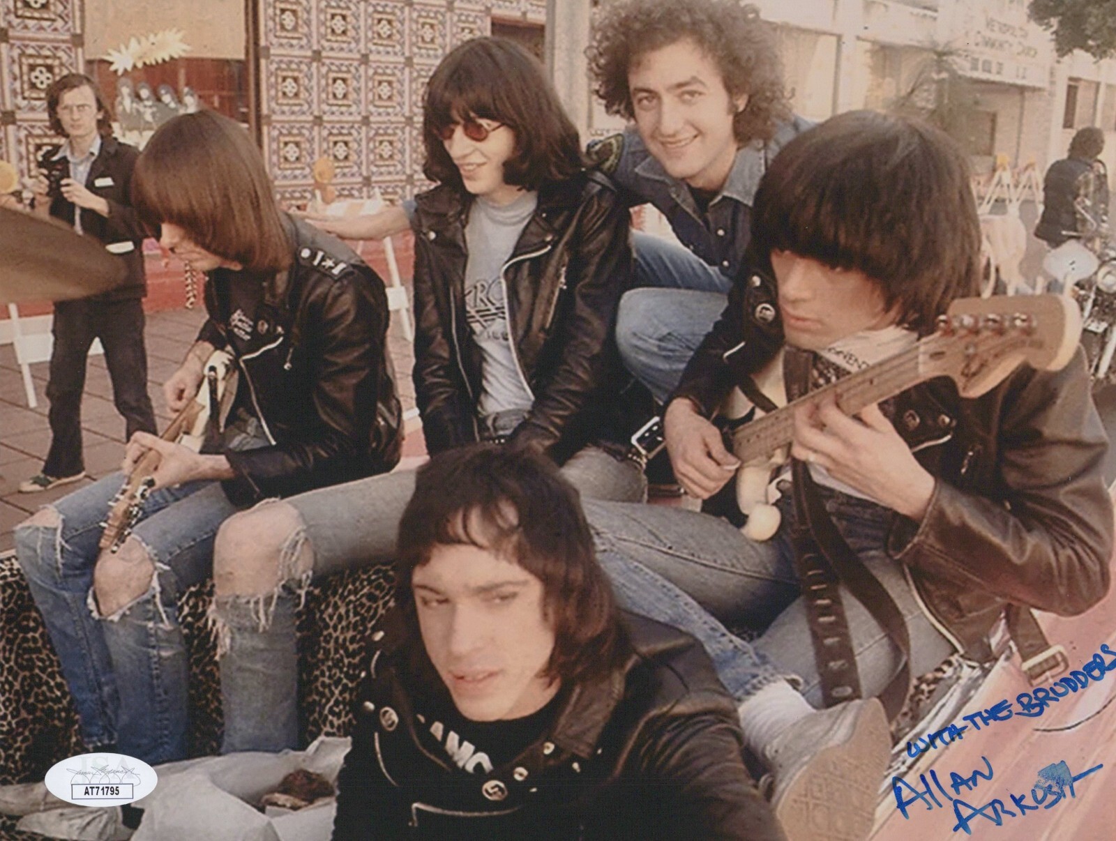 ALLAN ARKUSH Signed ROCK ROLL HIGH SCHOOL 8×10 Photo DIRECTOR Autograph JSA COA