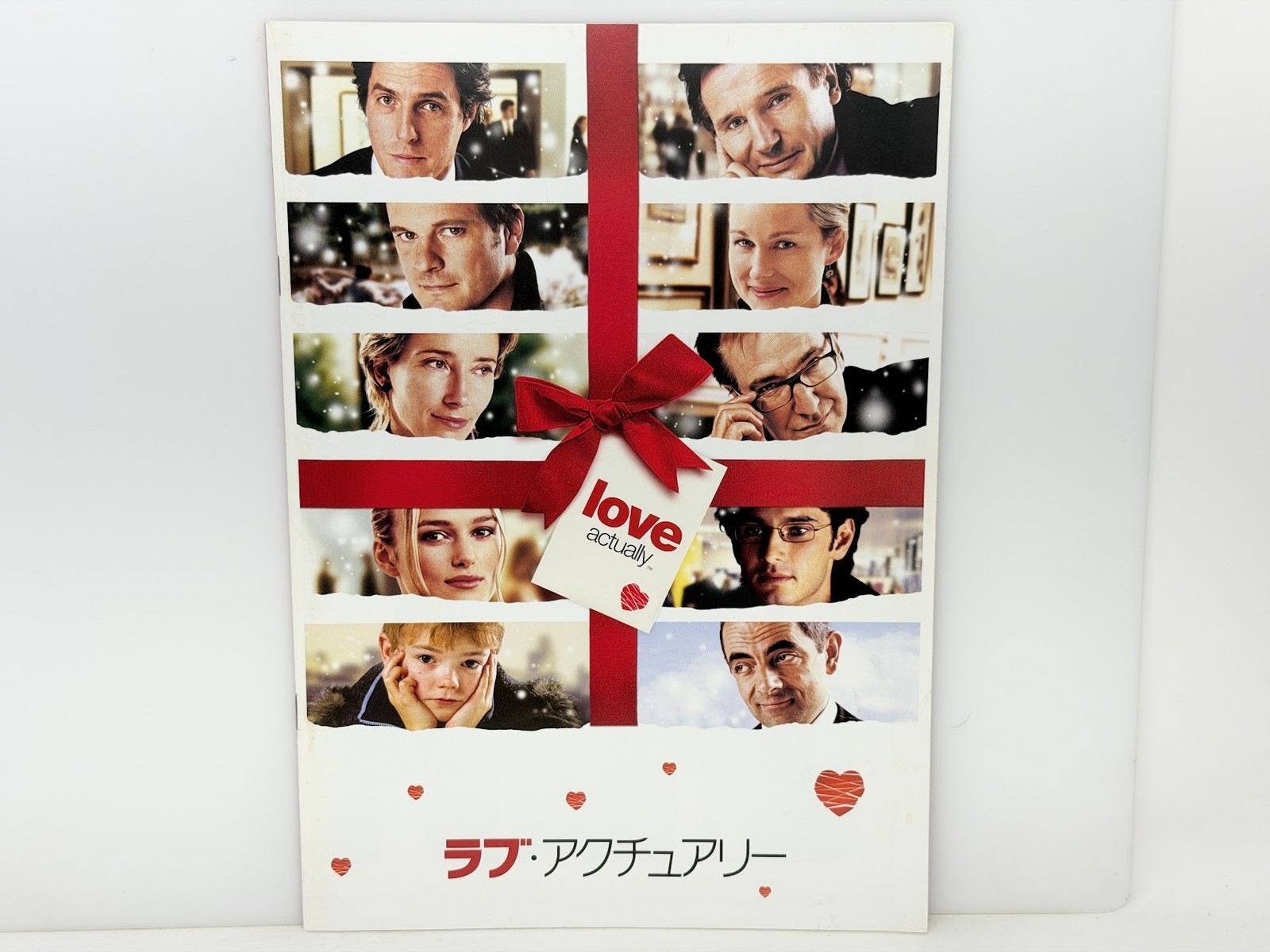 Love Actually (2003) Japanese Movie Program Grant, Neeson, Directed by Curtis