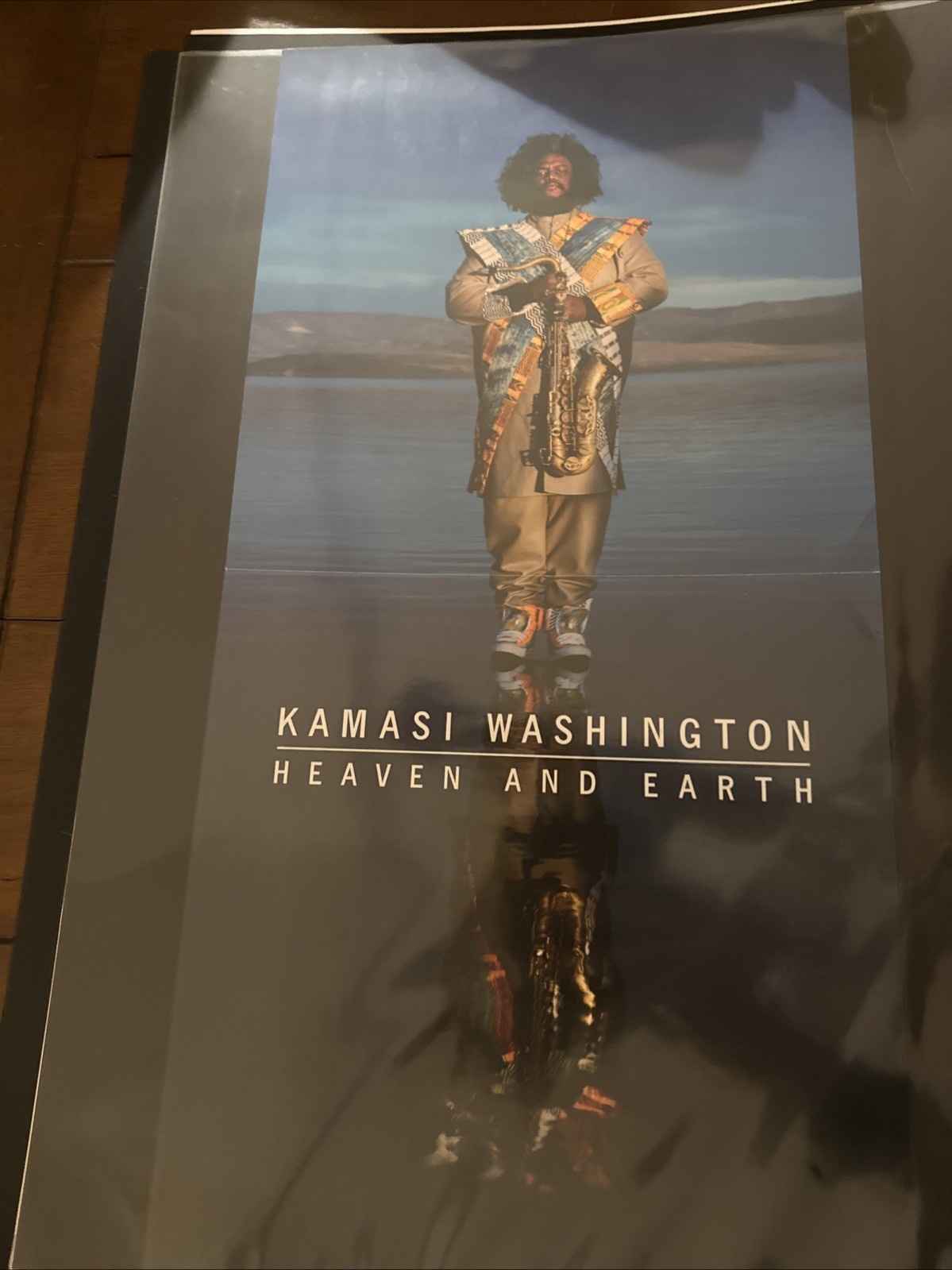 Kamasi Washington / Heaven and Earth Original Promo Mini Poster 12×24 folded