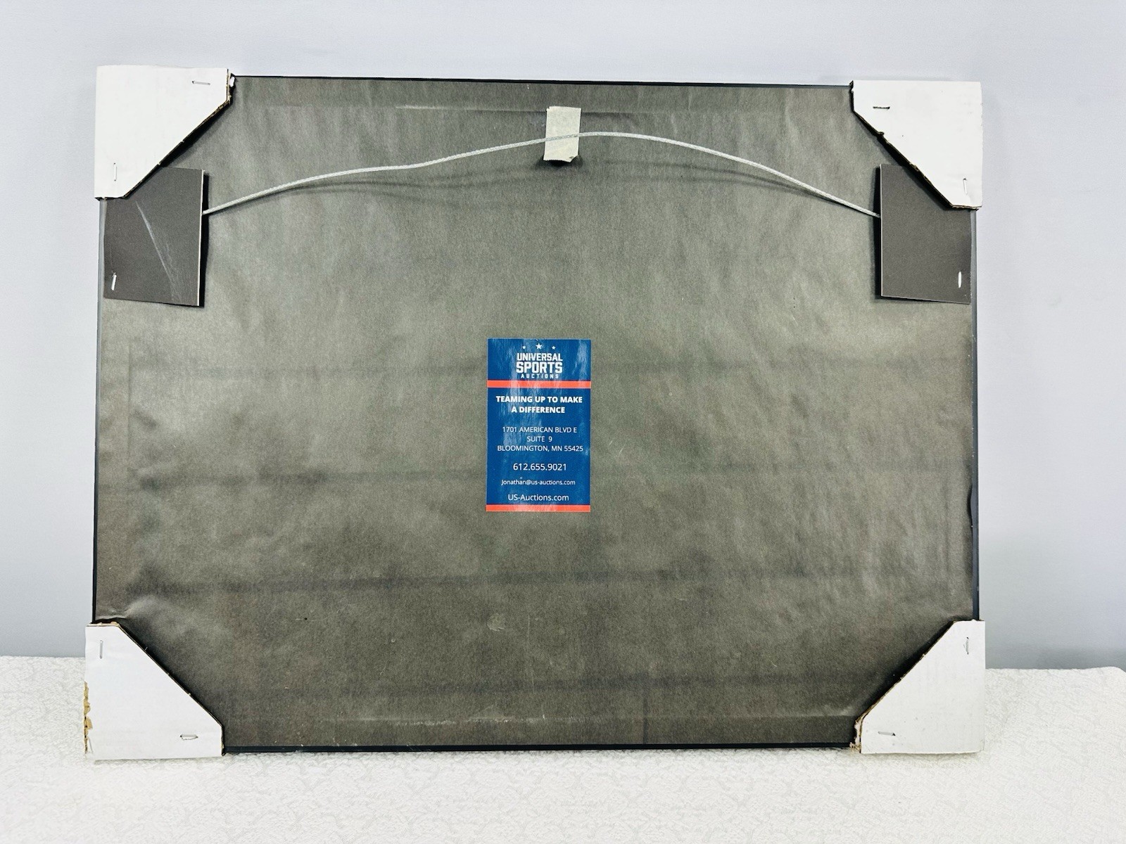 Happy Gilmore | Shooter McGavin Autograph & Inscription in a 25×19 Black Frame!