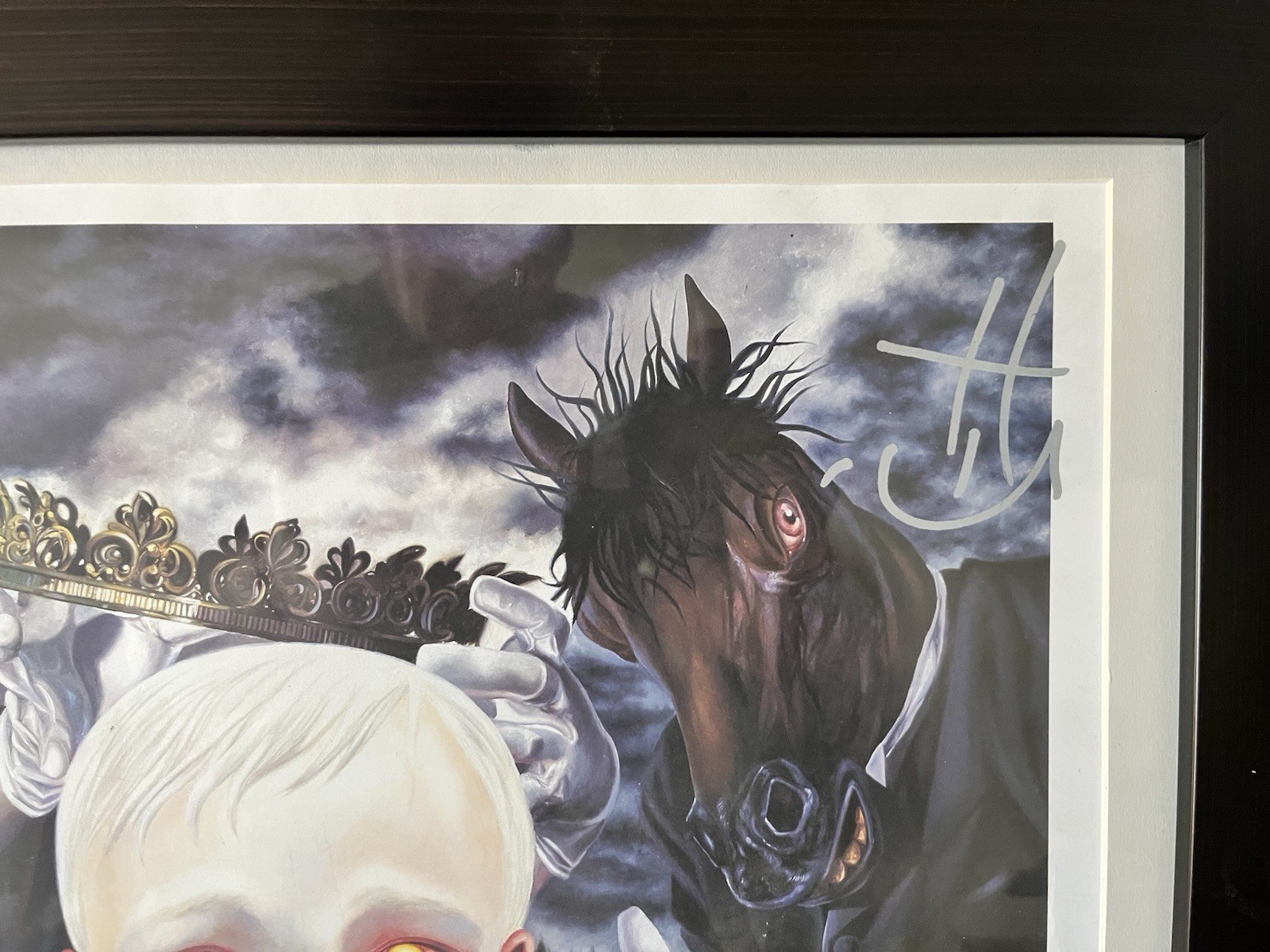 Korn. Signed By The Band framed”see You On The Other Side” Album Cover Poster.