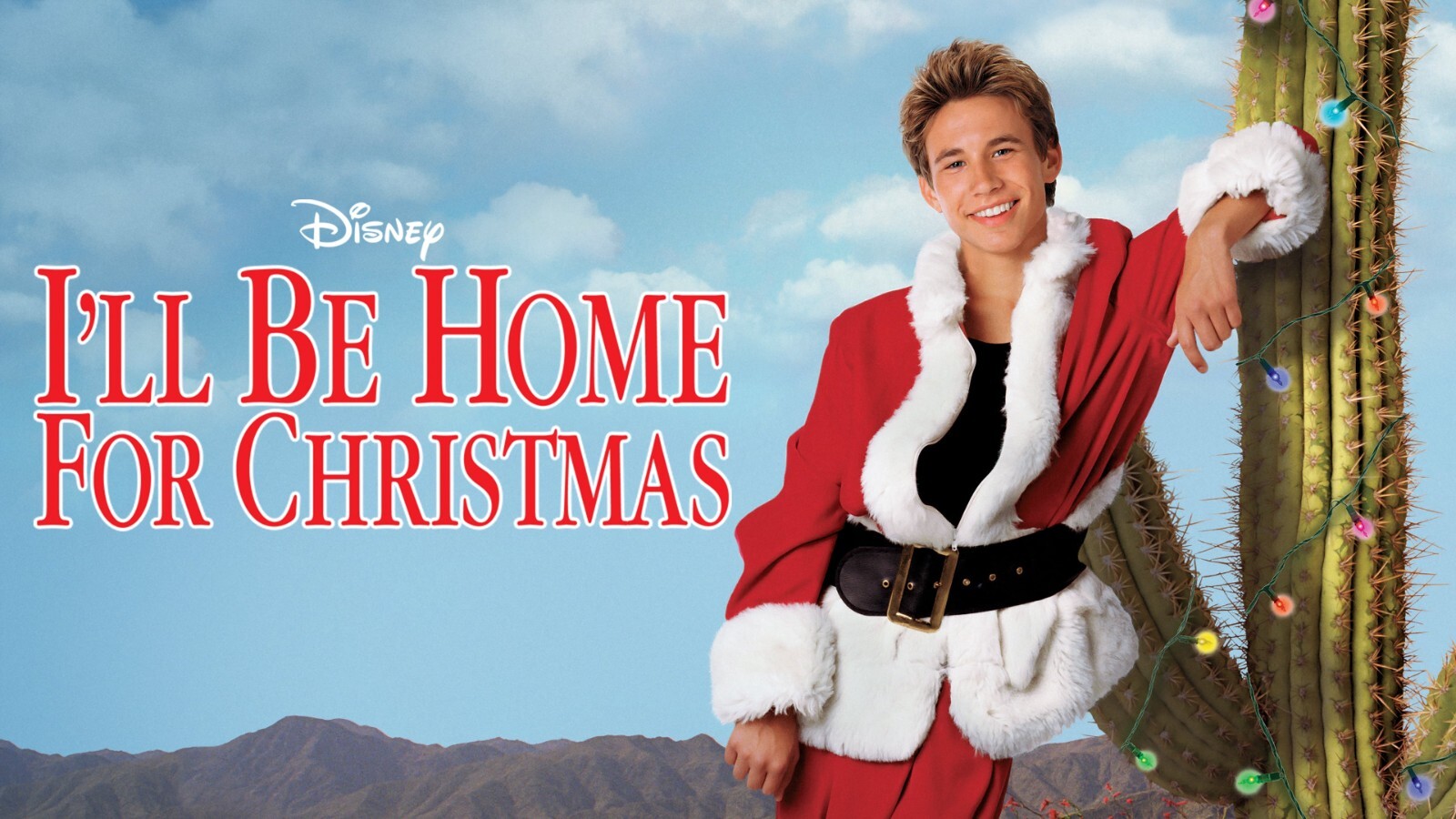 1998 I’ll Be Home For Christmas Movie Poster 11X17 Jonathan Taylor Thomas 🎅🎄🍿