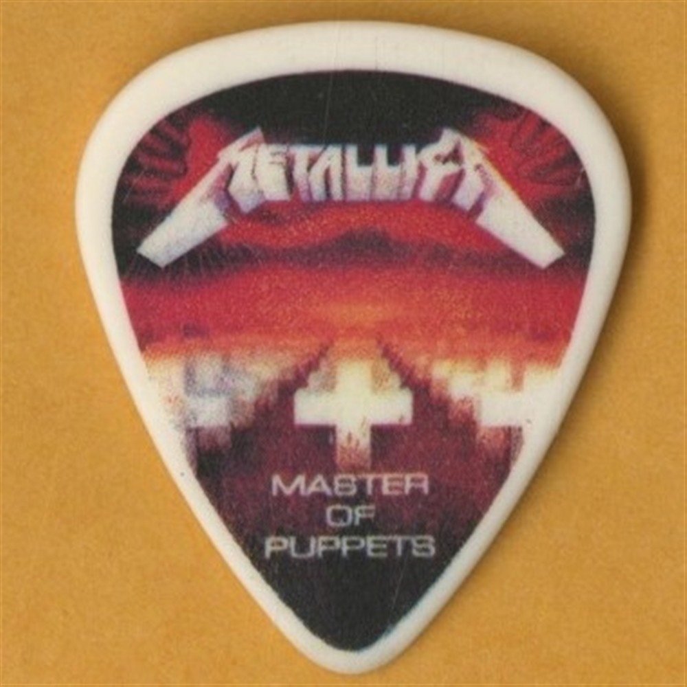 Metallica 2006 Master of Puppets 20th Anniversary James Hetfield Guitar Pick