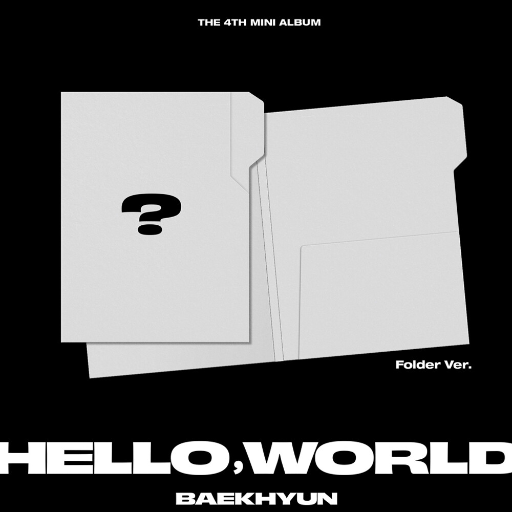 BAEKHYUN Hello, World 4th Mini Album Folder Ver Folder Sleeve+CD+Photocard+Etc