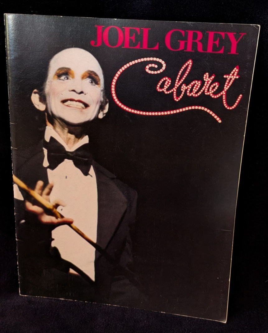 Cabaret musical — Joel Grey 1987 Broadway revival — souvenir program book