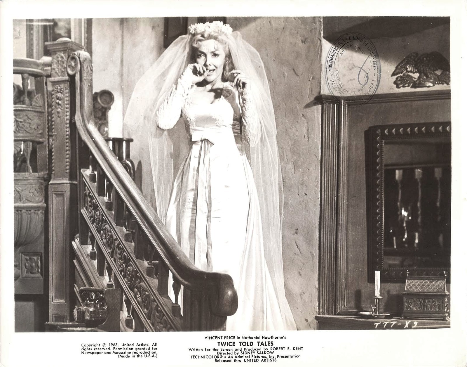 MARI BLANCHARD in “Twice Told Tales” Original Vintage PORTRAIT 1963