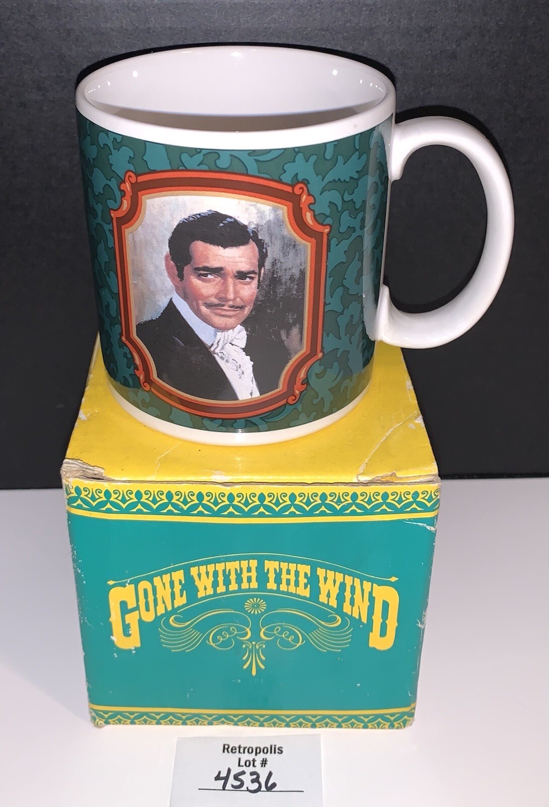 Gone With The Wind 1989 Heirloom Tradition Mug Rhett Butler With Box H1510