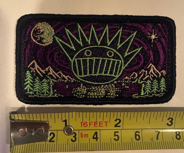 WEEN Boognish Hook & Loop Patch (voidpine)