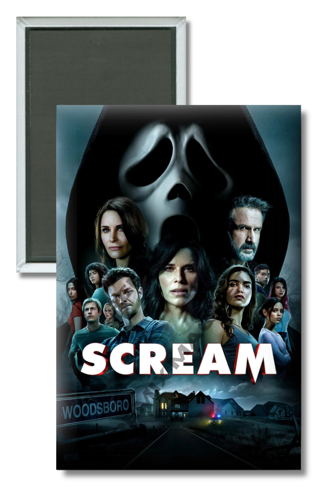 Scream 5 2022 Movie Poster 2″ x 3″ Refrigerator Magnet
