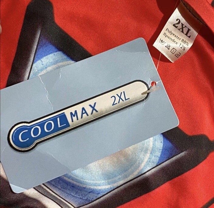 NEW Transformers Movie CoolMax Shirt Men’s Size Medium (STRETCHY), Tag Says 2XL