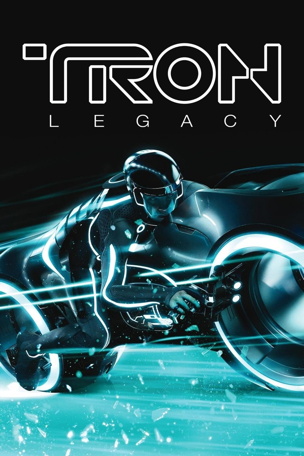 2010 Tron Legacy Movie Poster 11X17 Jeff Bridges Olivia Wild Garrett Hedlund 🍿