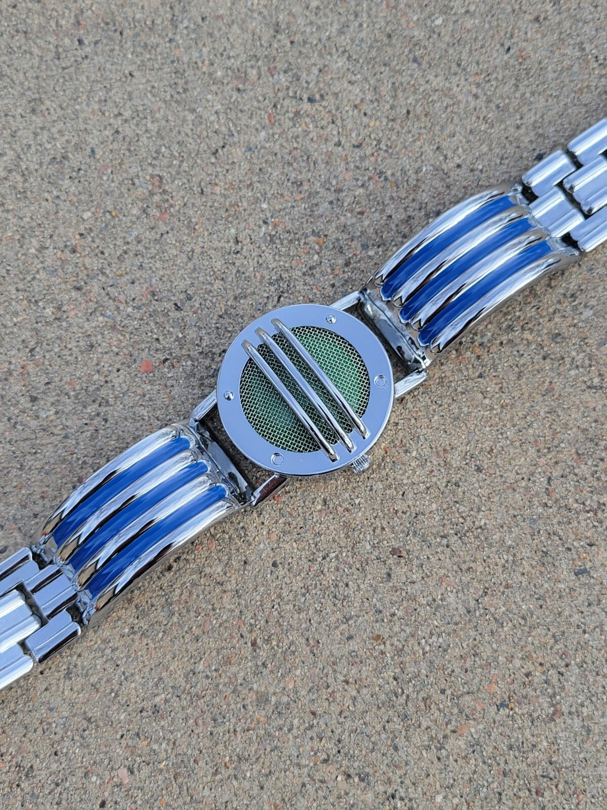 Blue Communicator Power Bracelet Prop for Cosplay